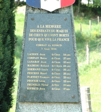 La stèle des Rivauds