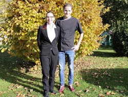 Gwenaelle Gaillard et Thomas Guillot